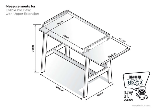 ENZOKUHLE upper desk extension